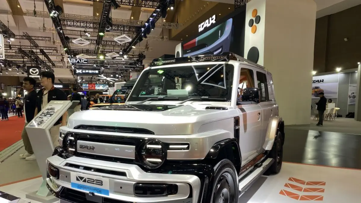 iCAR V23 dengan tampilan tangguh sekaligus elegan. (Istimewa)