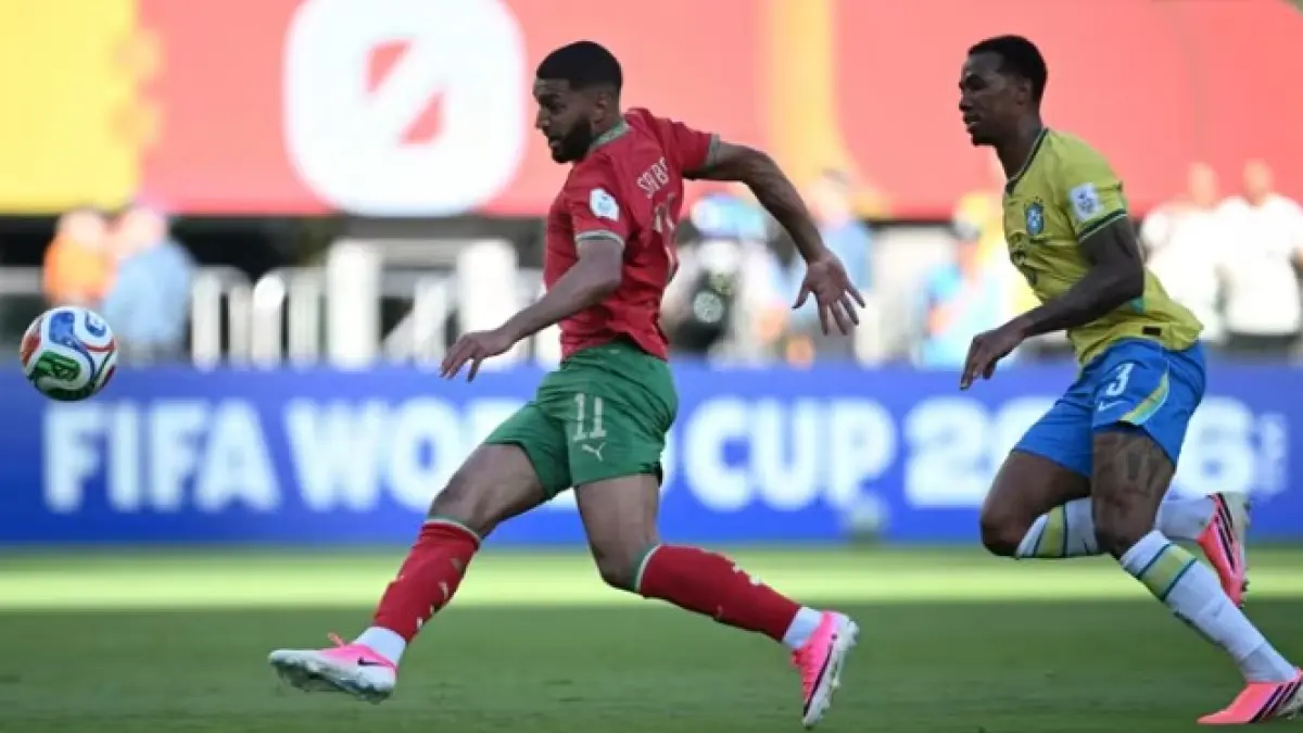 Pertandingan Brasil kontra Maroko di Grup C Piala Dunia 2026 berakhir imbang. (FIFA)