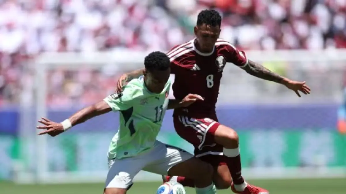 Qatar berhasil mencuri satu poin saat menghadapi Swiss di pertandingan Grup B Piala Dunia 2026. (FIFA)