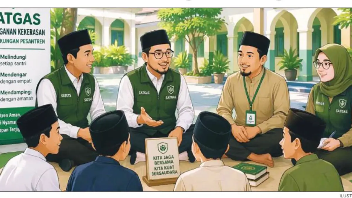 Ilustrasi AI Satgas PPKSP3.