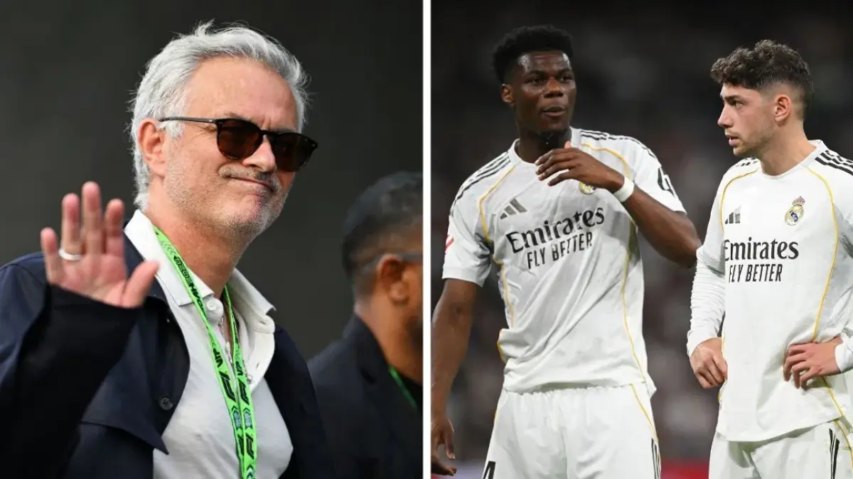 Jose Mourinho sebut Aurelien Tchouameni bukan pemain untouchable di Real Madrid. Levelnya dinilai masih di bawah Bellingham & Valverde.
