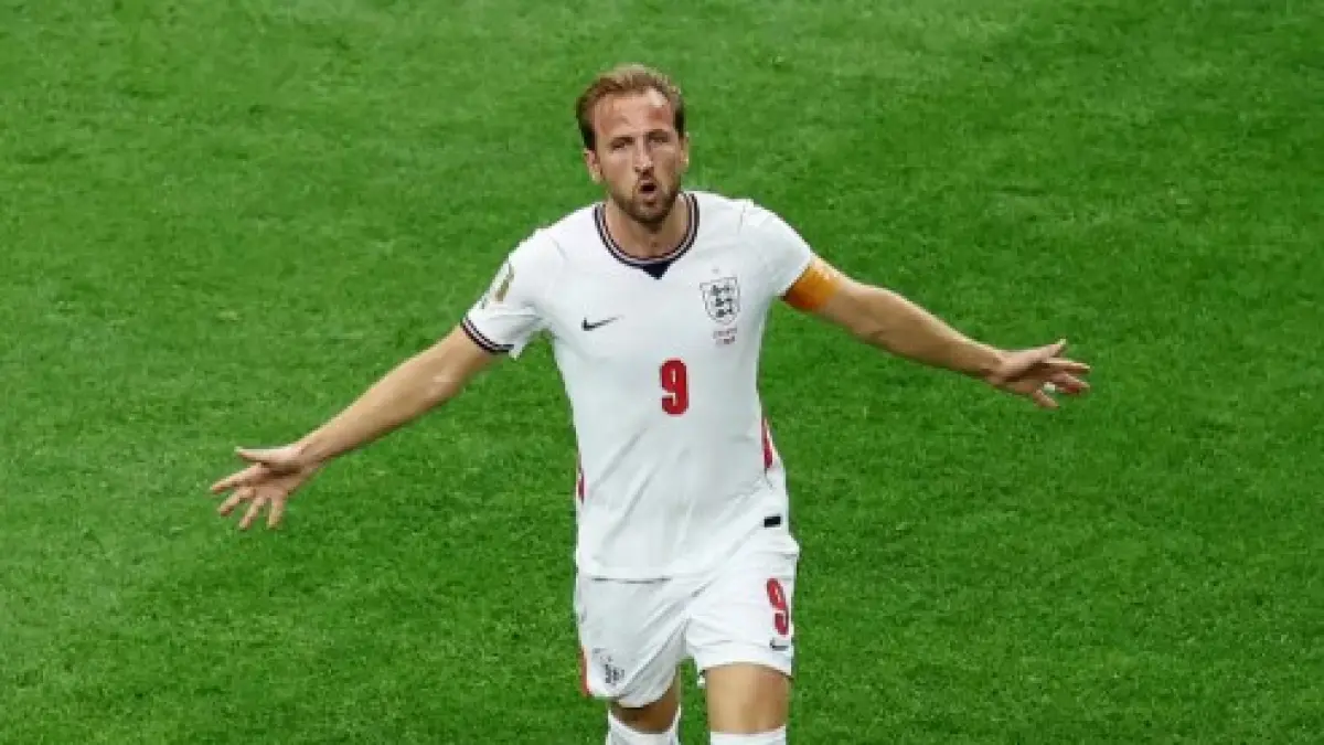 Harry Kane mencetak dua gol dan membawa Inggris menang atas Kroasia di laga Piala Dunia 2026. (FIFA)