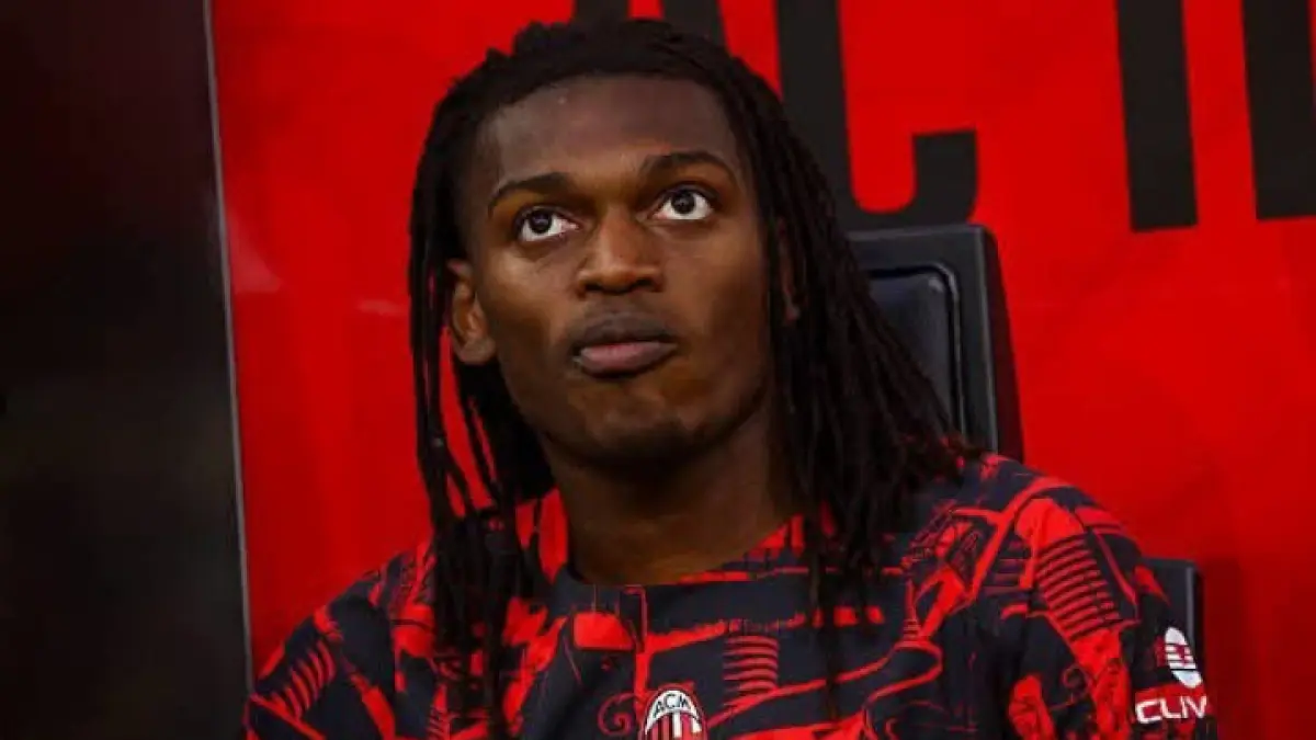 INGIN HENGKANG: Bintang AC Milan Rafael Leao. (Istimewa) 