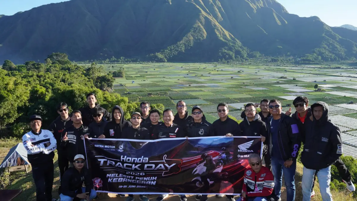 Geber Motor dari Jakarta-Jogja, Komunitas Ini Rela Tempuh Ribuan Kilo Demi Jajal Aspal Mandalika!