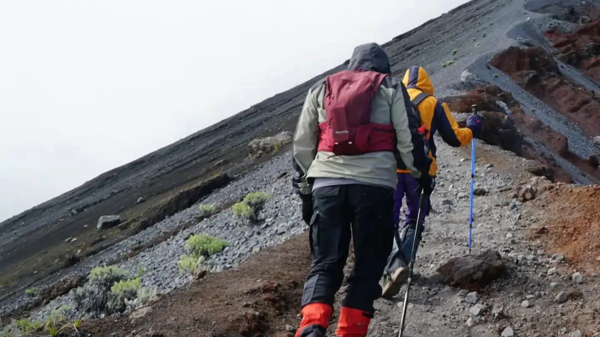 Pendakian Gunung Rinjani yang semakin diminati. (DOK. BALAI TNGR)