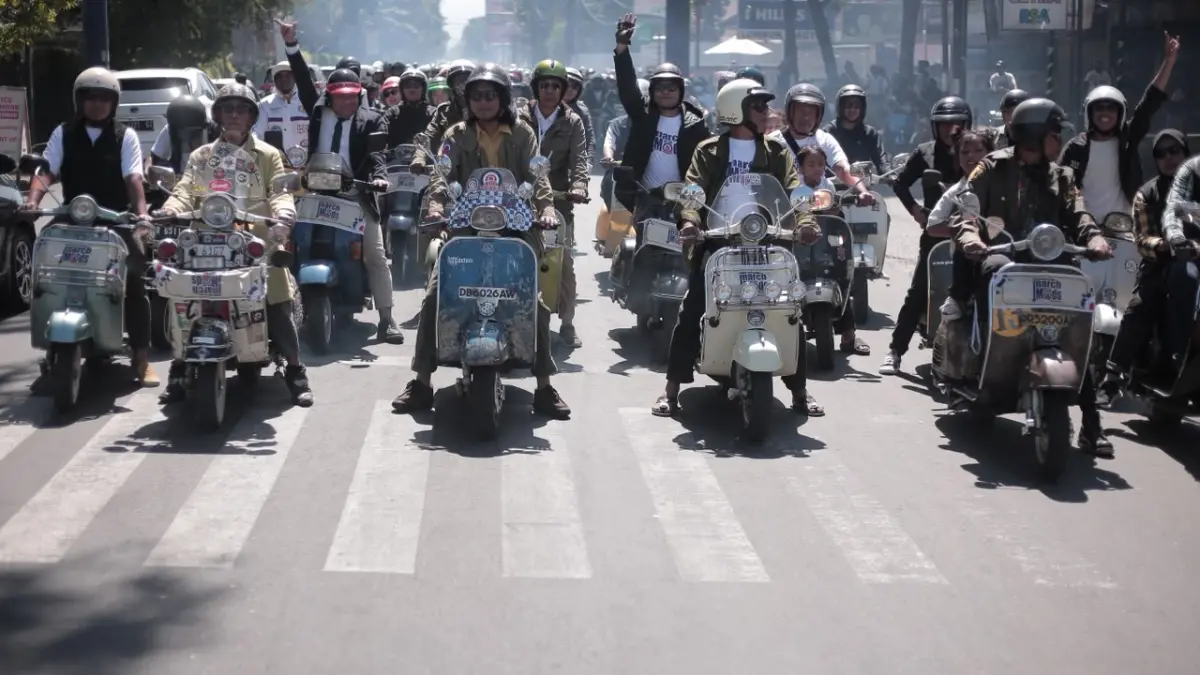 Komunitas Vespa Lombok