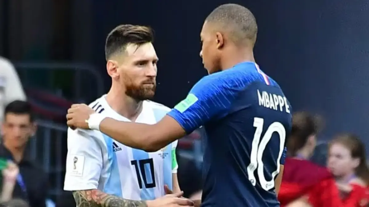 Lionel Messi menjadi pencetak gol terbanyak sepanjang sejarah dibuntuti Kylian Mbappe. (FIFA)
