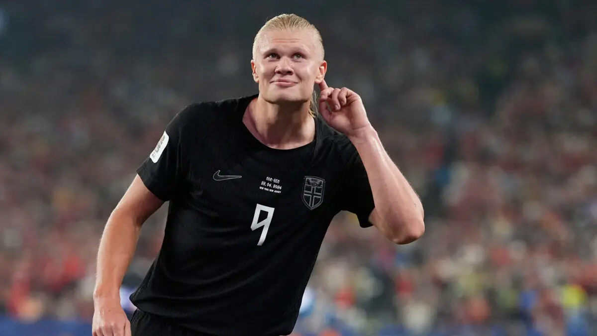 Nggak ngotak! Erling Haaland cetak 59 gol dari 52 laga buat Tim Nasional Norwegia. Rasio golnya bikin merinding di Piala Dunia 2026.
