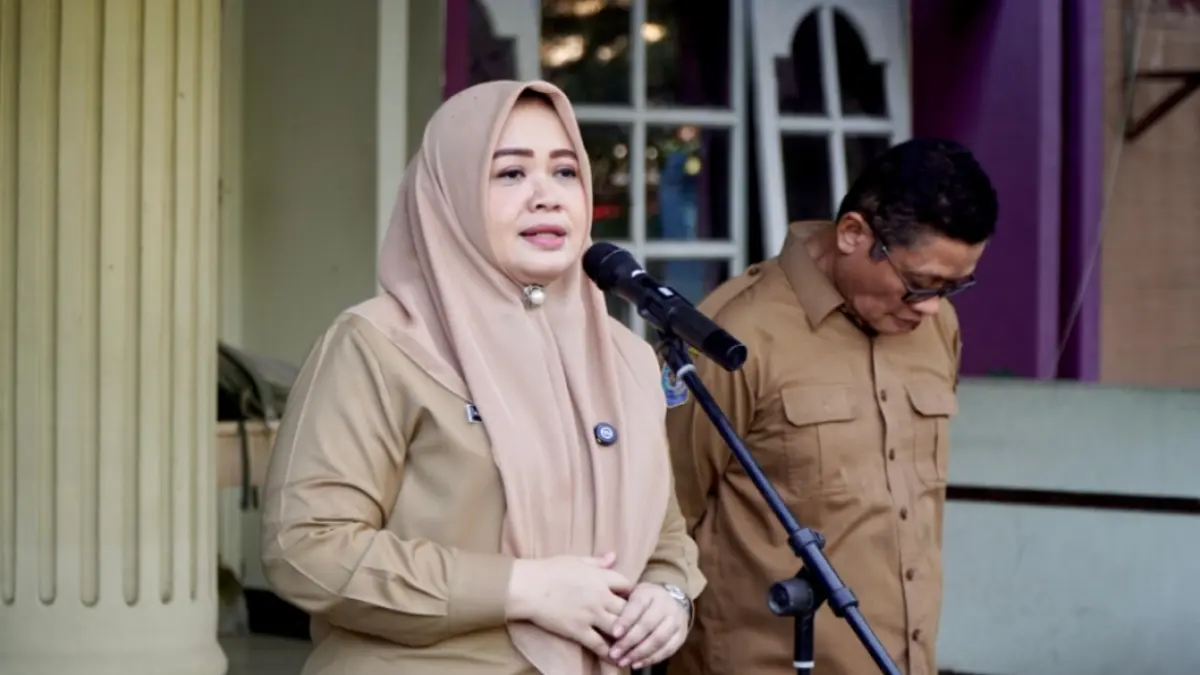 Wagub Indah Dhamayanti Putri, melakukan inspeksi mendadak (sidak) ke Dinas Perpustakaan dan Kearsipan Provinsi NTB pada Senin (22/6/2026).