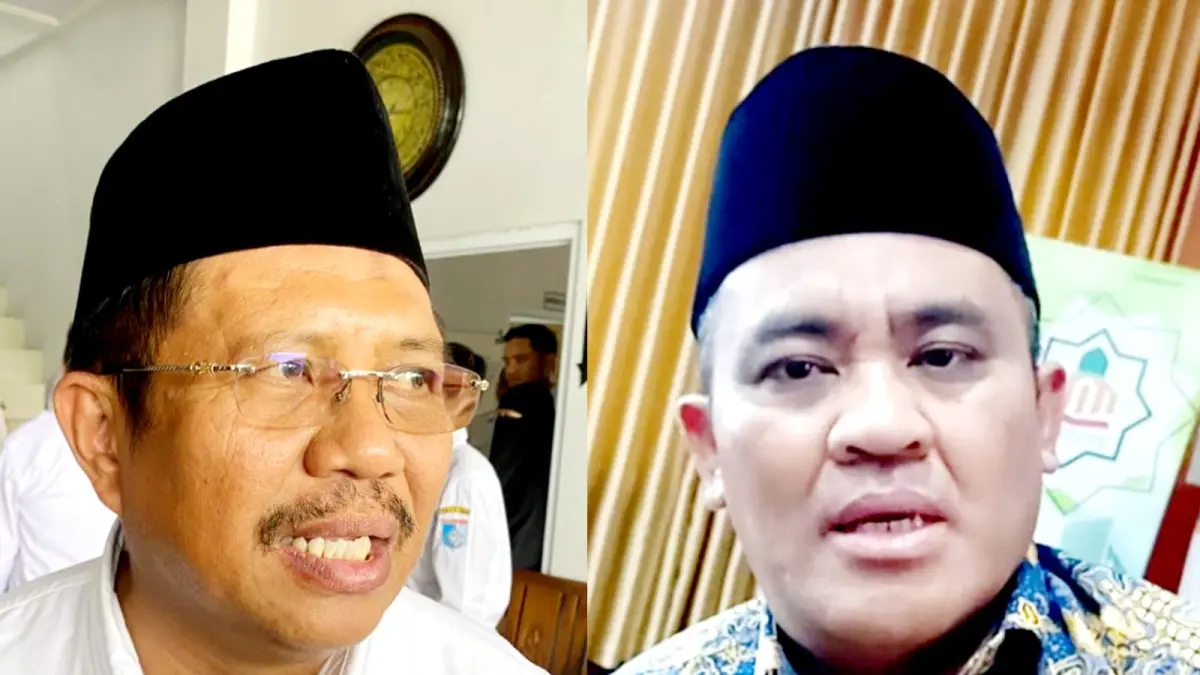 Bupati Lombok Barat Lalu Ahmad Zaini (kiri) dan Rektor UIN Mataram Prof Masnun Tahir (Toni/Lombok Post)