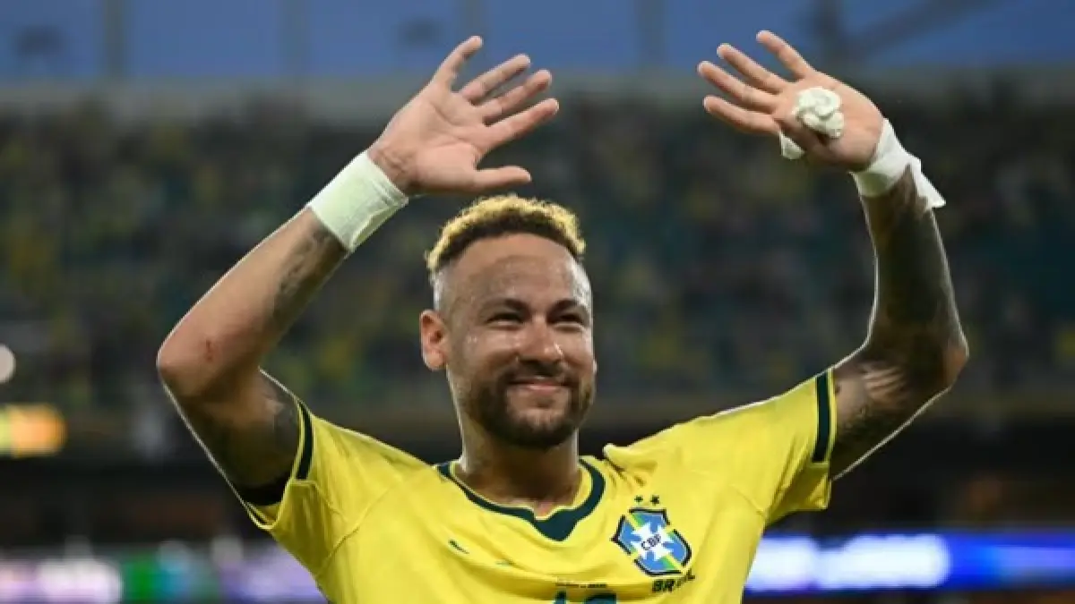 Neymar Jr tampil saat Brasil mencukur Skotlandia dalam lanjutan laga babak penyisihan grup Piala Dunia 2026. (FIFA)