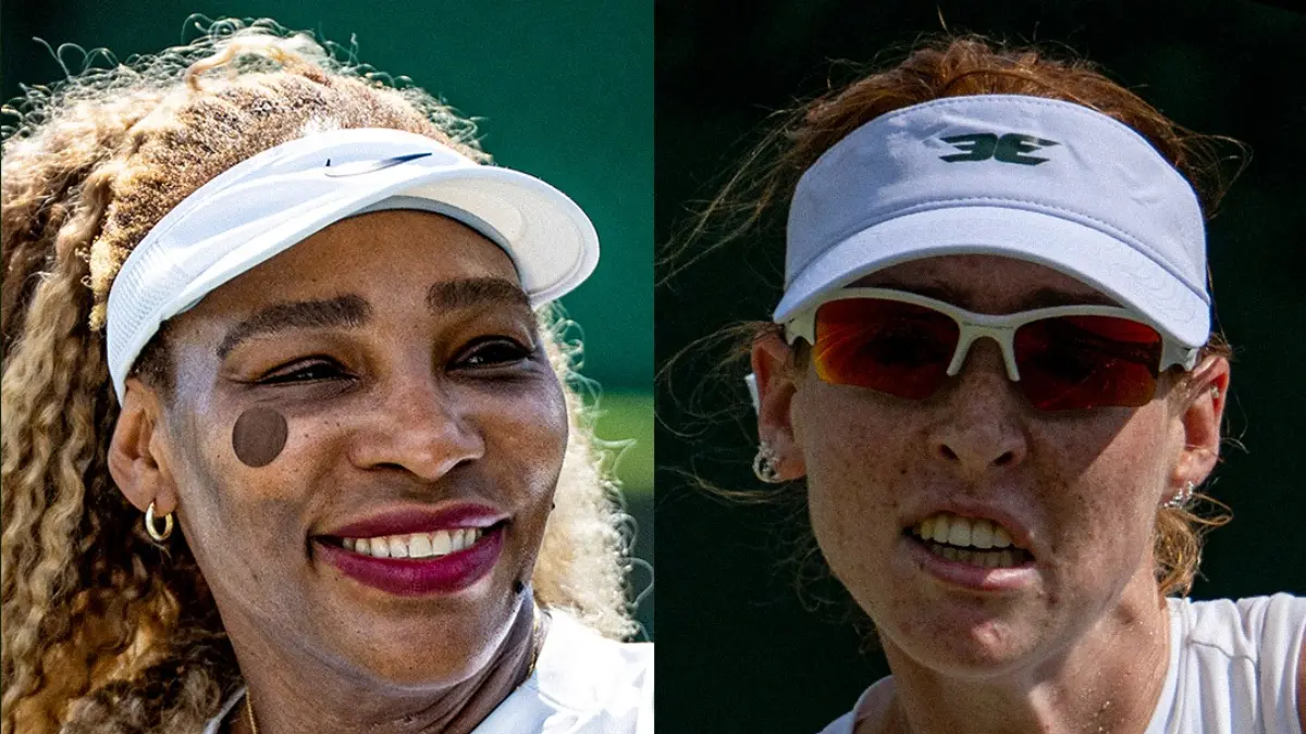 Serena Williams kembali ke Wimbledon 2026 lewat jalur wild card. Maya Joint menjadi lawan pertama, sementara Iga Swiatek berpotensi menanti. (Instagram Wimbledon)