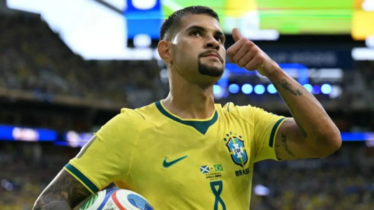 Arsenal mulai mengincar buruan lain di bursa transfer pemain, salah satunya Bruno Guimaraes. (IST/LOMBOK POST)