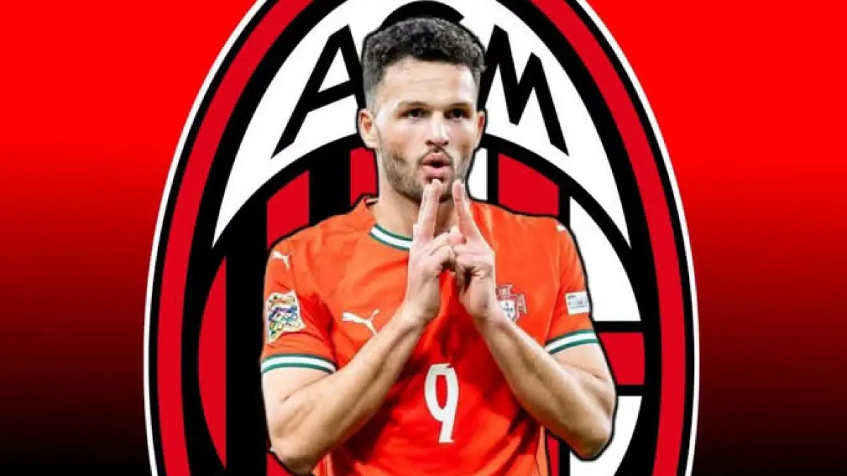 DIBELI MAHAL: Goncalo Ramos, striker baru AC Milan. (Istimewa) 