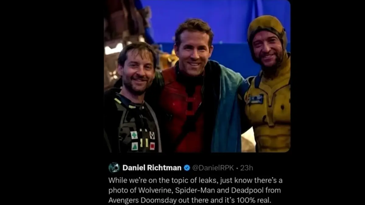 Klaim Daniel bahwa foto tersebut benar. 