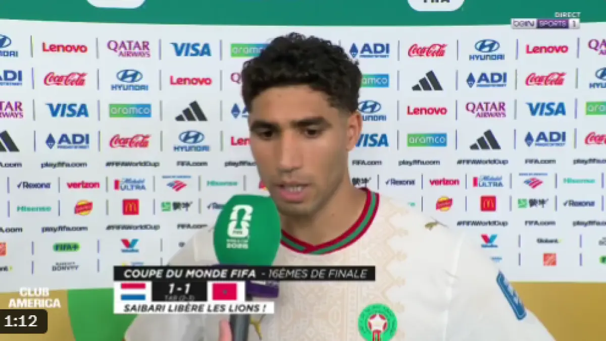 Achraf Hakimi menegaskan Maroko kini bukan sekadar kejutan, melainkan hasil kerja keras dan konsistensi setelah meraih kemenangan penting di laga internasional. (istimewa)