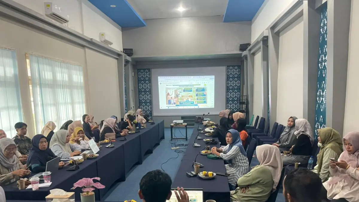 Suasana sosialisasi keselamatan kelistrikan di kantor bupati Lombok Barat.