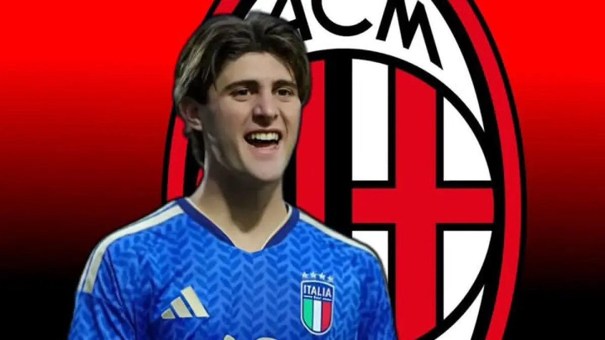 TALENTA MUDA: Pelatih AC Milan Ruben Amorim dilaporkan menjadikan Mattia Liberali sebagai salah satu prioritas utamanya. (Istimewa) 