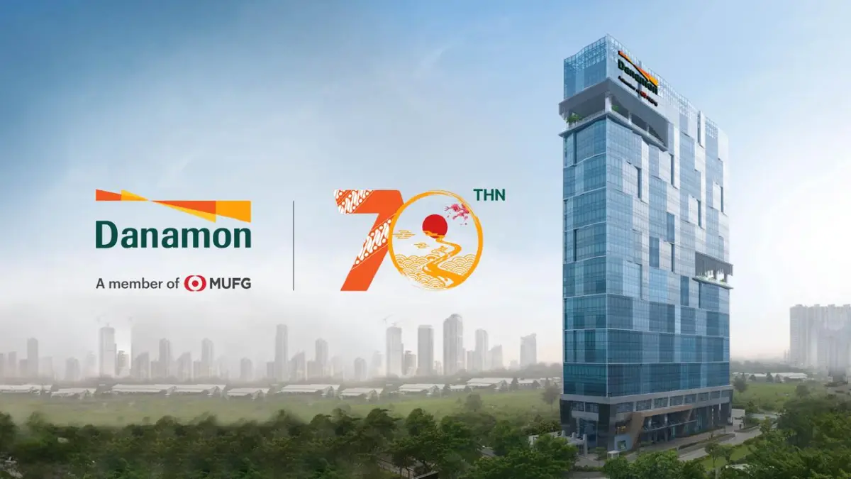 PT Bank Danamon Indonesia Tbk merayakan 70 tahun perjalanan dengan mengusung tema Tumbuh Bersama di Setiap Langkah, menghadirkan berbagai promo spesial serta memperkuat komitmen menyediakan solusi keuangan yang inovatif dan relevan bagi masyarakat Indonesia.