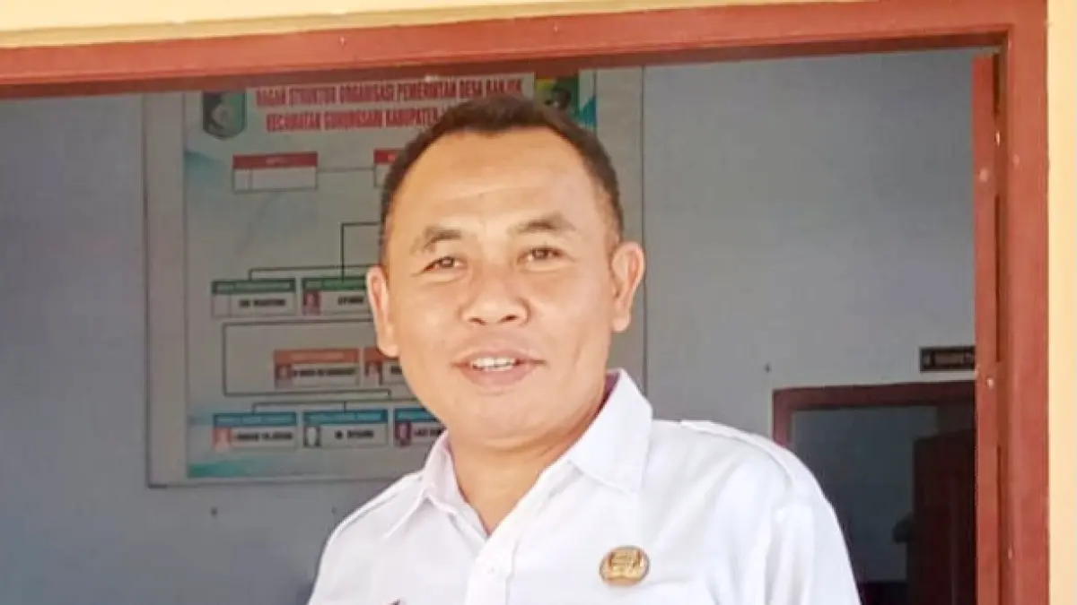 Kepala Desa Ranjok, Khairil Anwar (Dok Lombok Post)