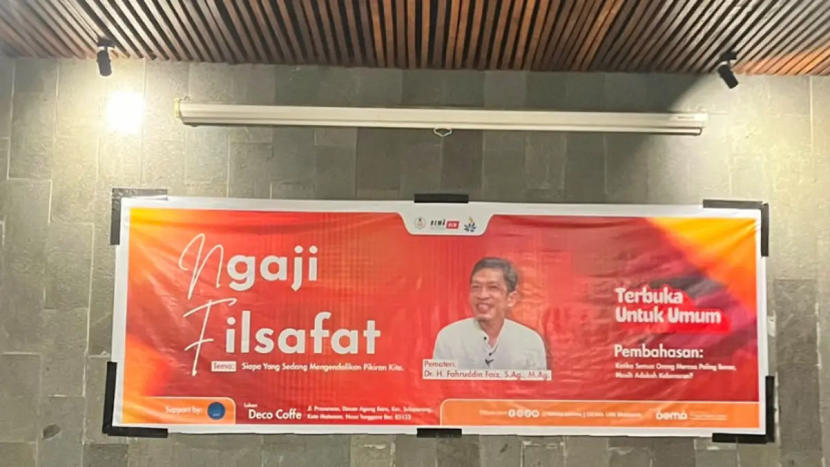 Ngaji Filsafat bareng Fahrudin Faiz