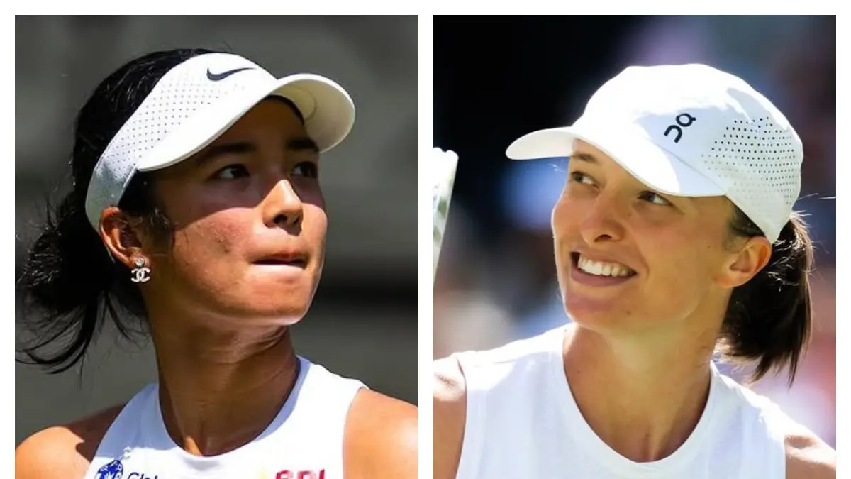 Iga Swiatek akan menghadapi Alexandra Eala di babak ketiga Wimbledon 2026. Duel penentu tiket 16 besar dengan rekor head to head imbang 1-1. (Instagram Alexandra Eala dan Iga Swiatek)