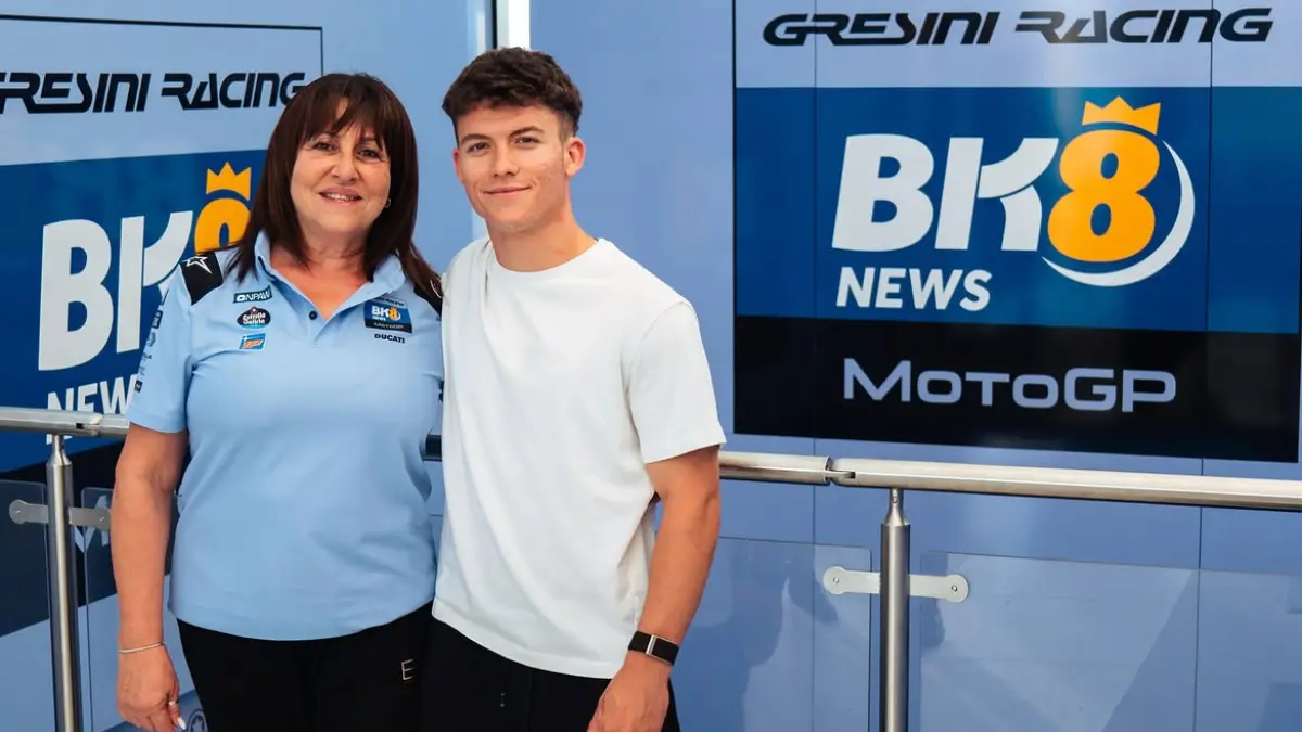 Joan Mir akan berpasangan dengan Daniel Holgado, pembalap muda yang dipromosikan dari Moto2. (Instagram Gresini Racing)
