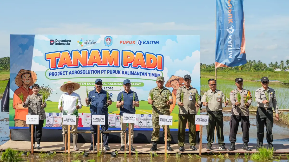 Libatkan 63 petani yang mengelola lahan seluas 63 hektare di kawasan PAL 9 dan menjadi wujud nyata sinergi antara Pupuk Kaltim, pemerintah daerah, serta kelompok tani setempat dalam mendukung ketahanan pangan nasional.