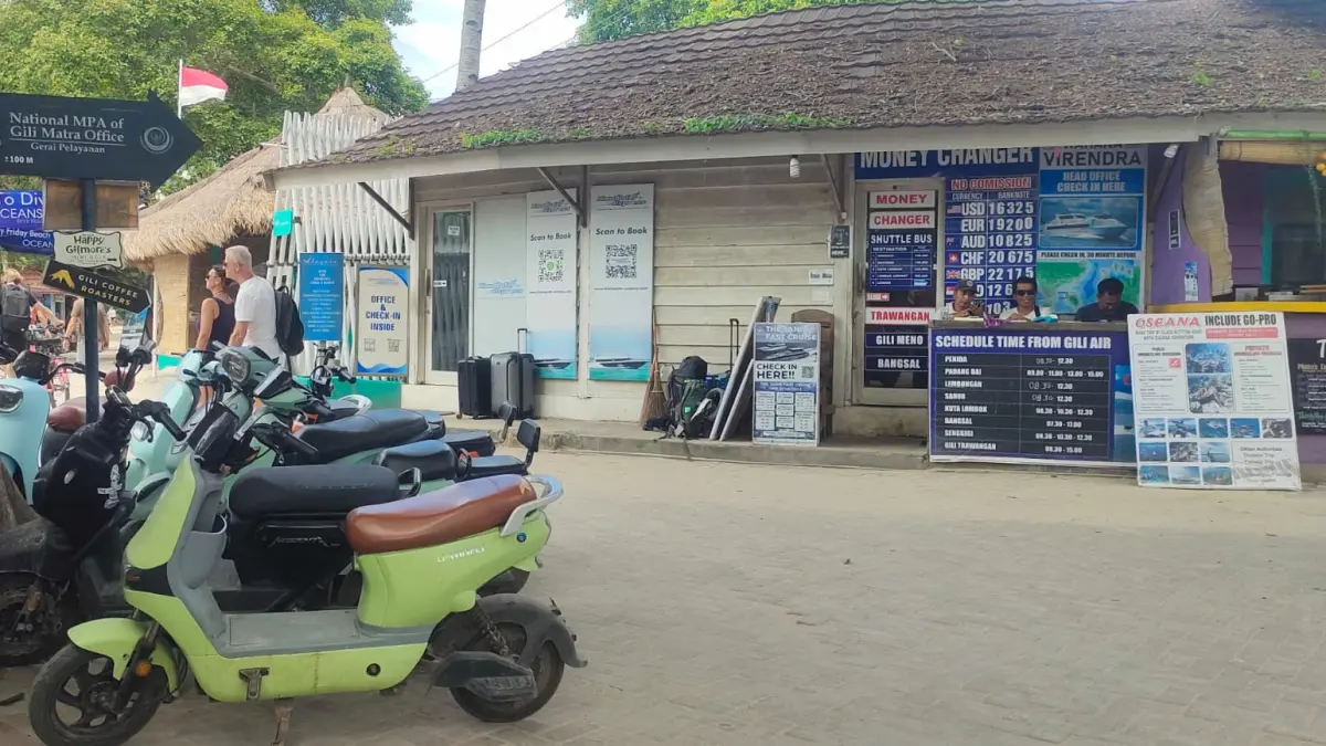 TERUS GENJOT: Suasana di kawasan Gili Air. Capaian PAD KLU saat ini diakui sudah melebihi target.