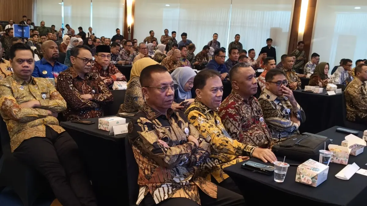 Wali Kota Bima HA Rahman H Abidin menghadiri Rakornas Sektor Kelautan dan Perikanan. di Gedung Mina Bahari III, Kementerian Kelautan dan Perikanan, Jakarta Pusat, Kamis (2/7).