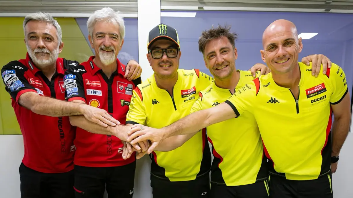 Ducati resmi memperpanjang kerja sama dengan Pertamina Enduro VR46 Racing Team hingga 2029. Tim Valentino Rossi tetap dapat motor spek pabrikan. (Instagram VR46 Racing Team)