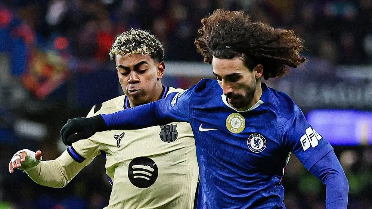 Lamine Yamal tebar psywar kocak ke Marc Cucurella jelang El Clasico musim depan. Sebut bakal lahap sang bek kiri hidup-hidup!