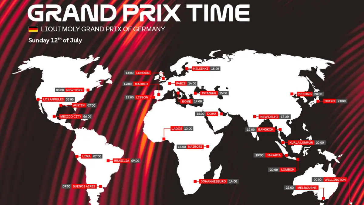 Jadwal lengkap MotoGP Jerman 2026 di Sachsenring. Simak jam FP1, kualifikasi, Sprint Race, hingga balapan utama MotoGP pada 10-12 Juli. (motogp.com)