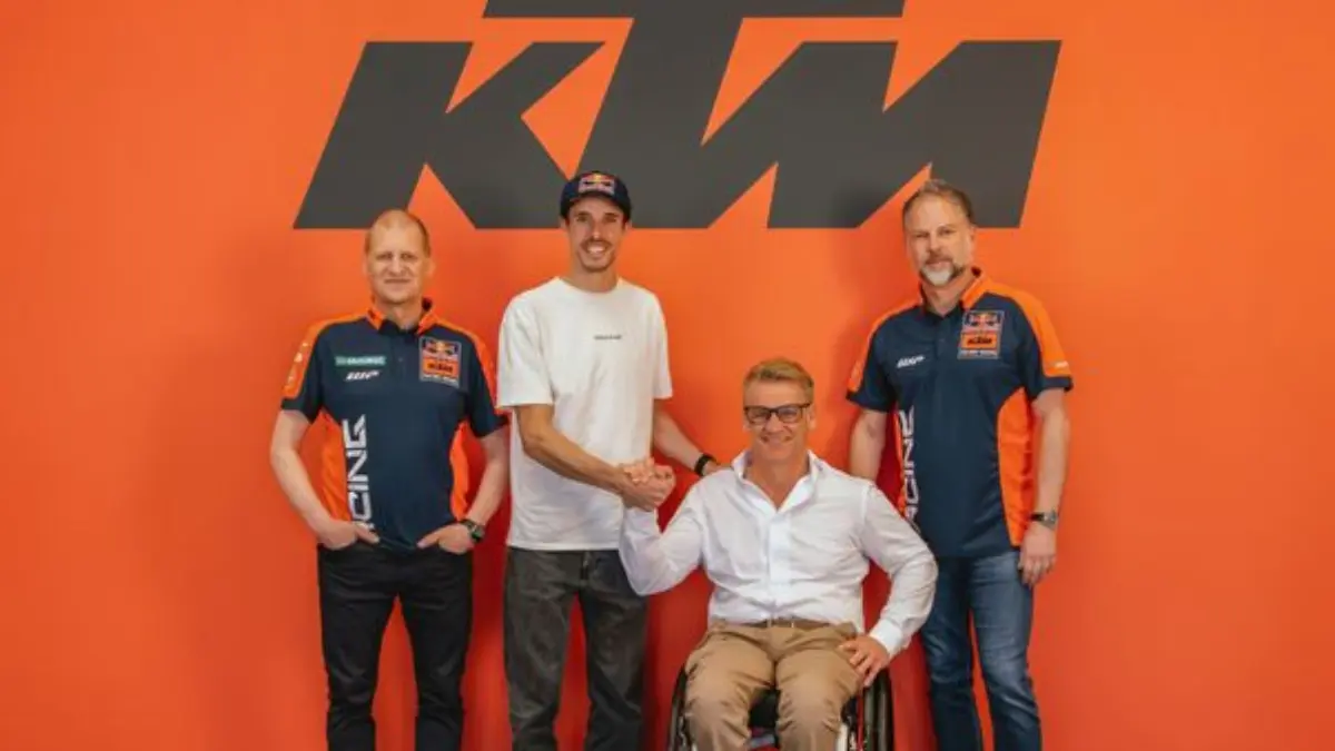 Alex Marquez resmi bergabung dengan Red Bull KTM Factory Racing mulai MotoGP 2027. Runner-up dunia 2025 siap memimpin era baru KTM RC16. (motogp.com)