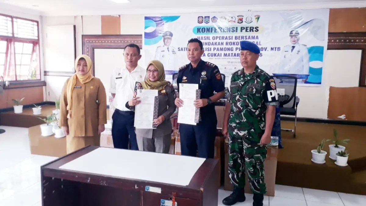 Tim gabungan yang terdiri dari Satpol PP NTB, Kanwil DJBC Bali, NTB, dan NTT, KPPBC TMP C Mataram, Denpom IX/2 Mataram akan melakukan pengawasan ketat peredaran rokok ilegal di NTB.