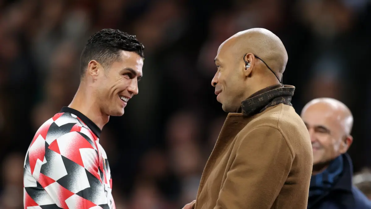 Thierry Henry pasang badan bela Cristiano Ronaldo. Sebut warisan CR7 abadi tanpa trofi Piala Dunia dan doakan tembus 1.000 gol!