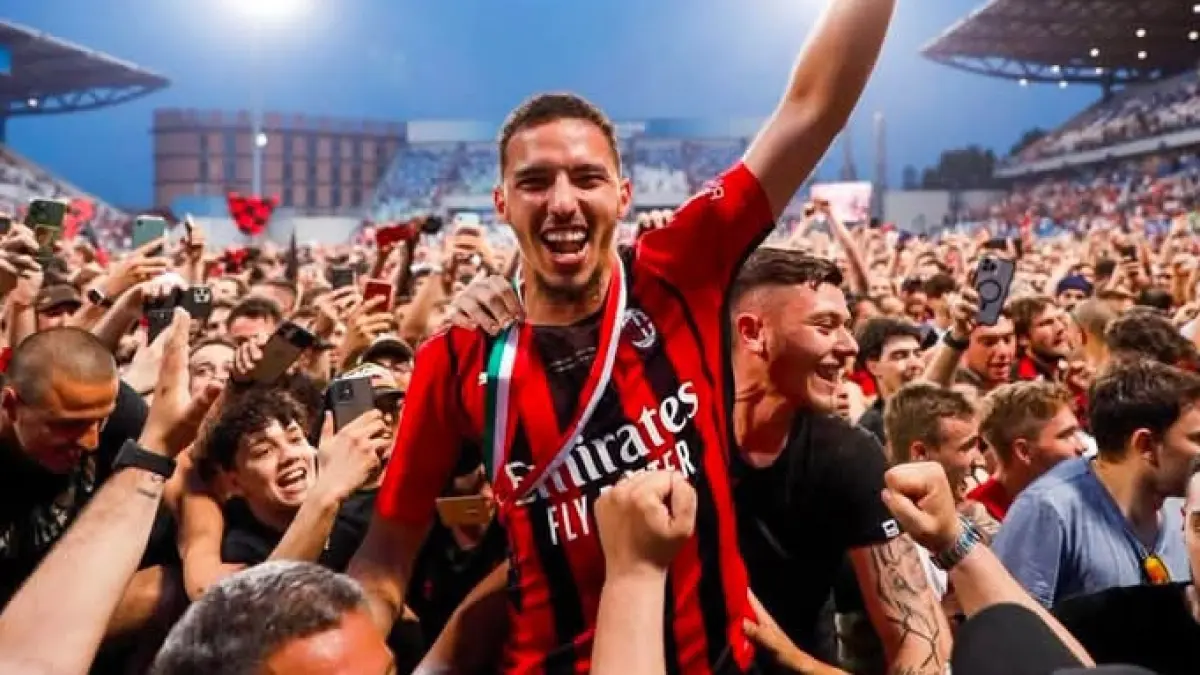 SIAP DILEPAS: Ismael Bennacer, gelandang AC Milan yang turut mempersembahkan satu scudetto, kemungkinan akan berganti klub. (Istimewa) 