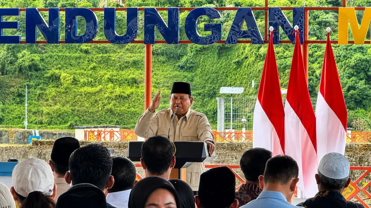 PLN NTB sukses menghadirkan listrik andal saat Presiden Prabowo Subianto meresmikan Bendungan Meninting di Lombok Barat, Jumat (10/7).