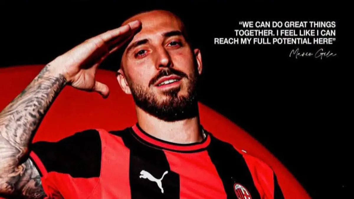 SIAP MAIN: Mario Gila, rekrutan terbaru AC Milan. (Istimewa) 