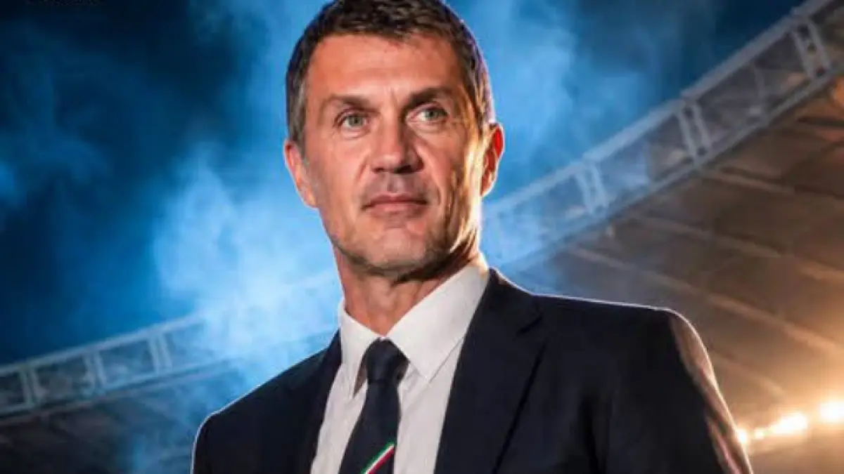 HERE WE GO: Legenda AC Milan Paolo Maldini memulai petualangan baru bersama Timnas Italia. (Istimewa) 