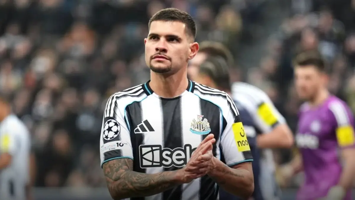 Kapten Newcastle United Bruno Guimaraes menjadi incaran Arsenal. (IST/LOMBOK POST)