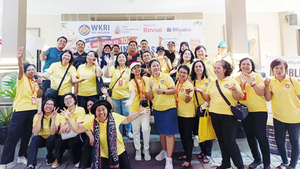 Kegiatan ini diikuti 30 kelompok peserta lomba serta dihadiri sekitar 100 peserta Cooking Class.