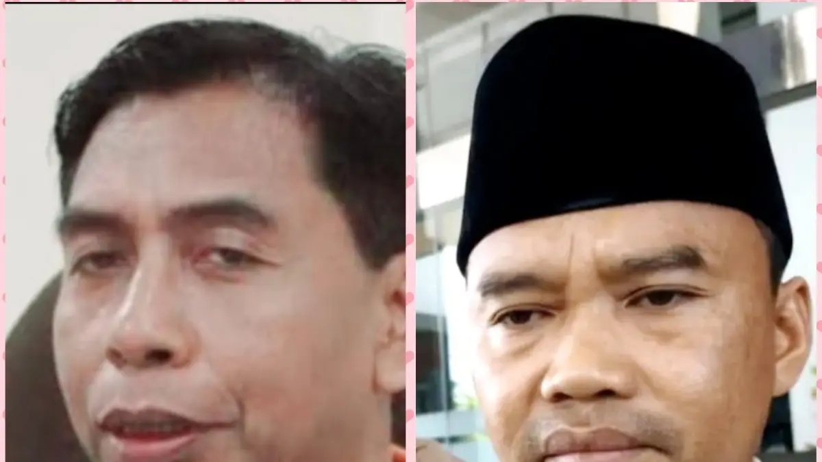 Wakil Ketua DPRD NTB Lalu Wirajaya (kanan) dan Ketua Komisi III DPRD NTB Sambirang Ahmadi (kiri).