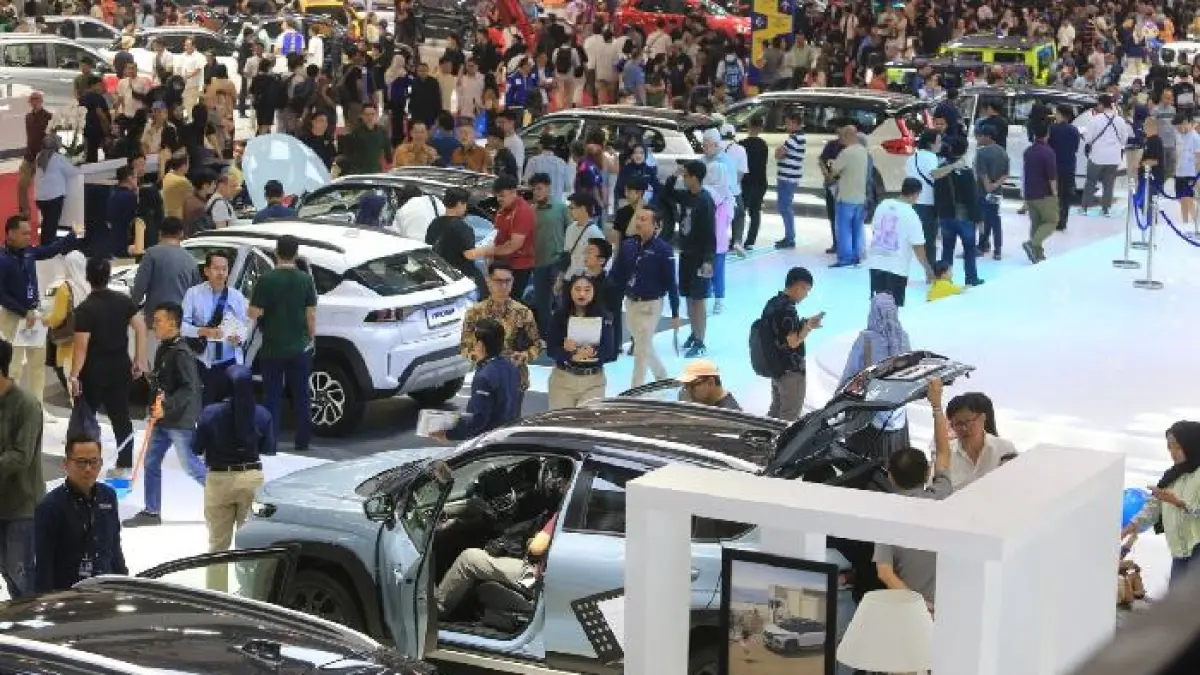 Ilustrasi pameran otomotif GIIAS 2027. (Dony/ JawaPos.com)