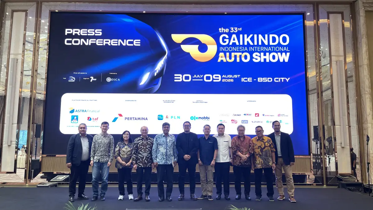 Pameran otomotif terbesar di dunia di luar Cina, GAIKINDO Indonesia International Auto Show (GIIAS) 2026, akan kembali digelar pada 30 Juli hingga 9 Agustus 2026 di Indonesia Convention Exhibition (ICE), BSD City, Kabupaten Tangerang.