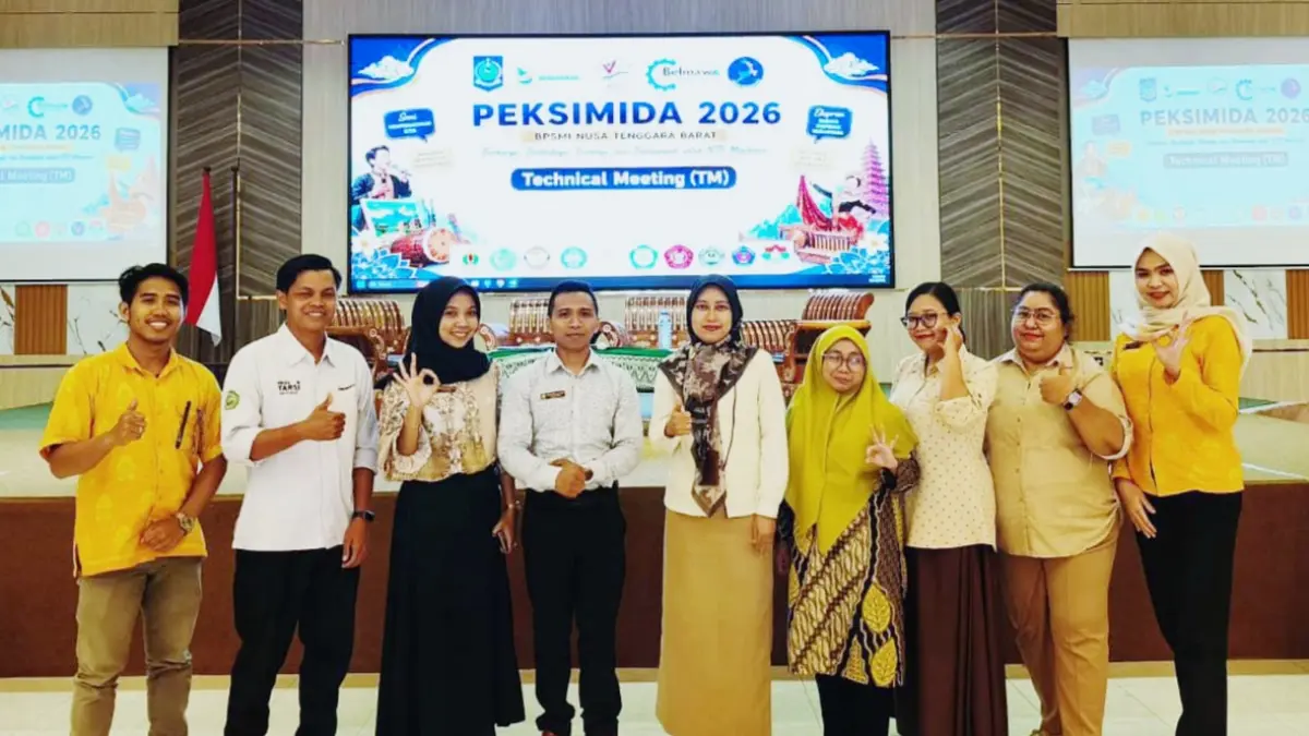 Pentas Seni Mahasiswa Daerah (PEKSIMIDA) 2026 Provinsi Nusa Tenggara Barat (NTB) siap digelar pada 15-17 Juli 2026.