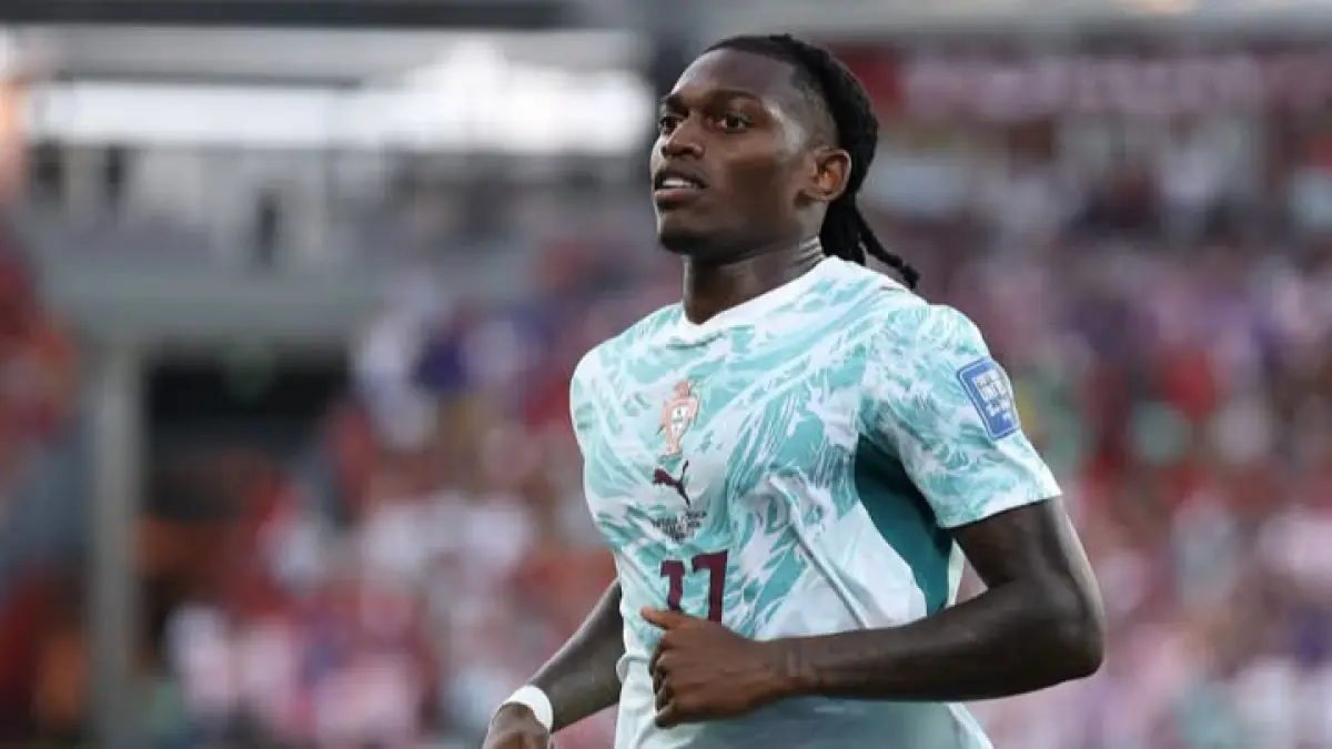 SIAP DILEPAS: Rafael Leao, striker AC Milan. (Istimewa) 