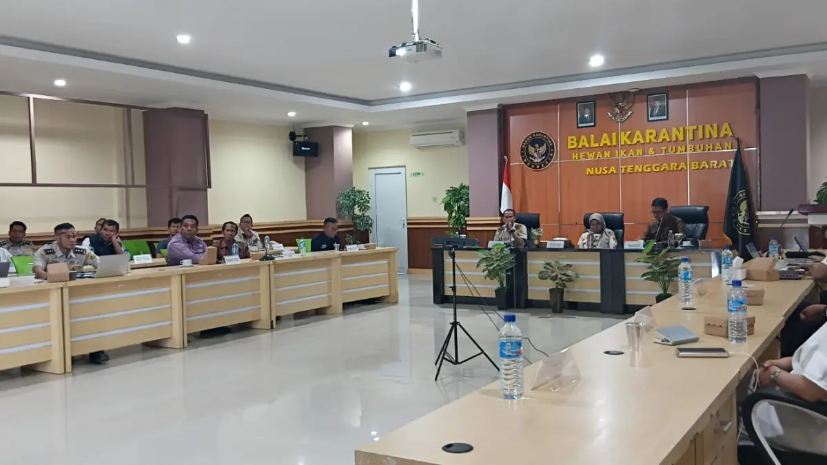 BKHIT NTB Gelar Forum Konsultasi Publik: Komitmen Tingkatkan Kualitas Pelayanan Karantina.