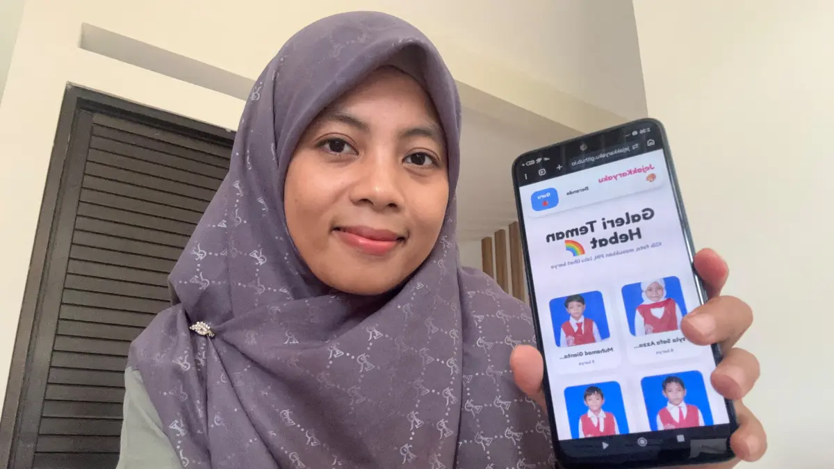 KREATIF: Winda Despita Dewi, guru SDN 47 Ampenan mengembangkan Jejak Karyaku, sebuah galeri digital karya siswa berbasis website yang dirancang sebagai media dokumentasi, apresiasi, sekaligus portofolio pembelajaran.

