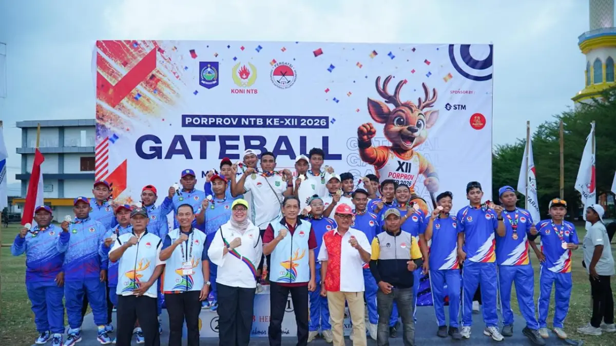 Cabang olahraga gateball sudah menuntaskan pertandingan di Porprov XII NTB 2026. 